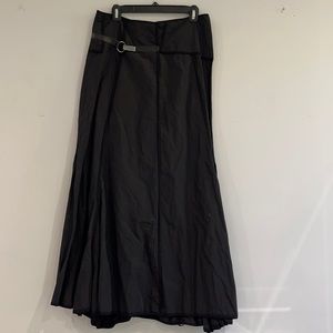 Long black skirt